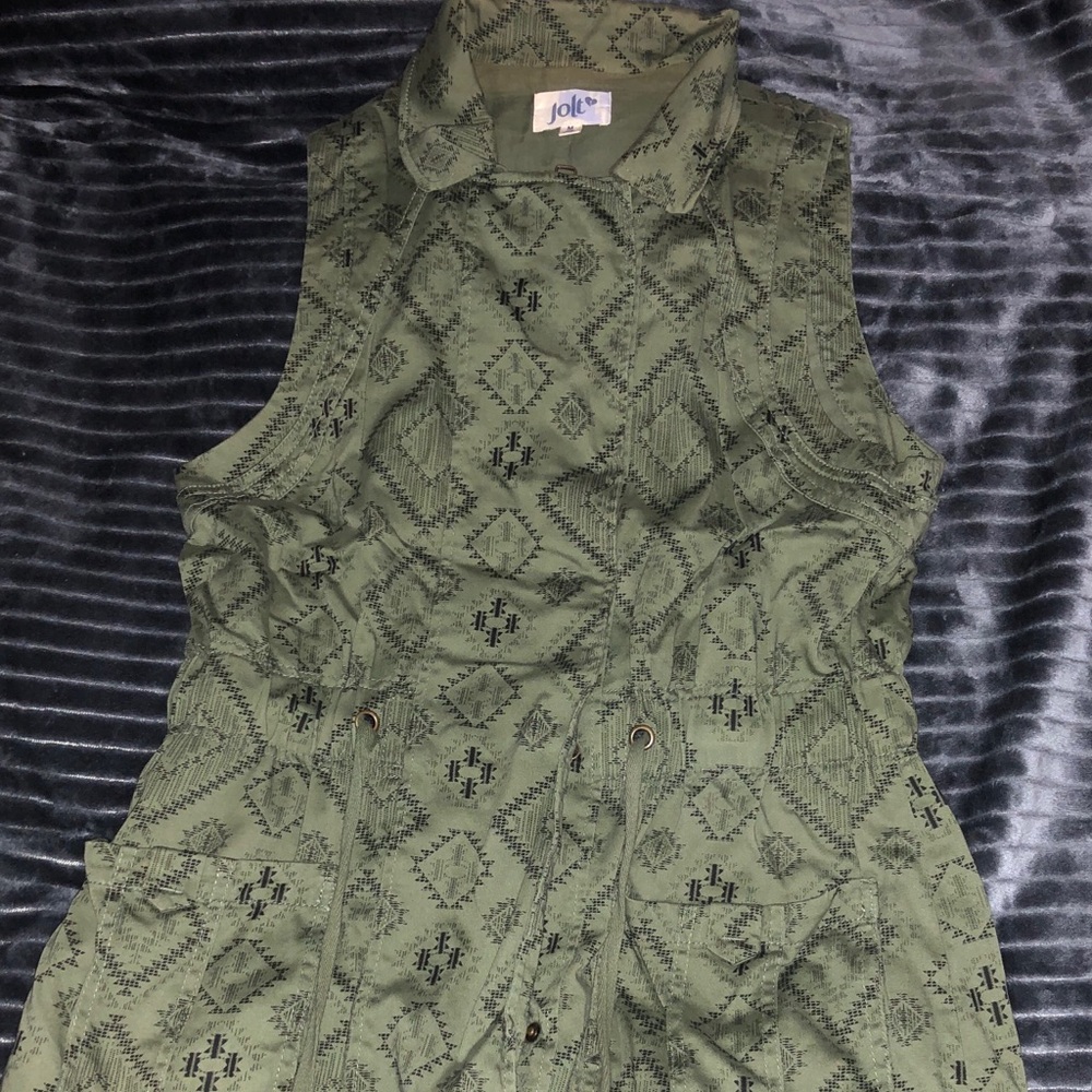 Green Vest - lightly worn